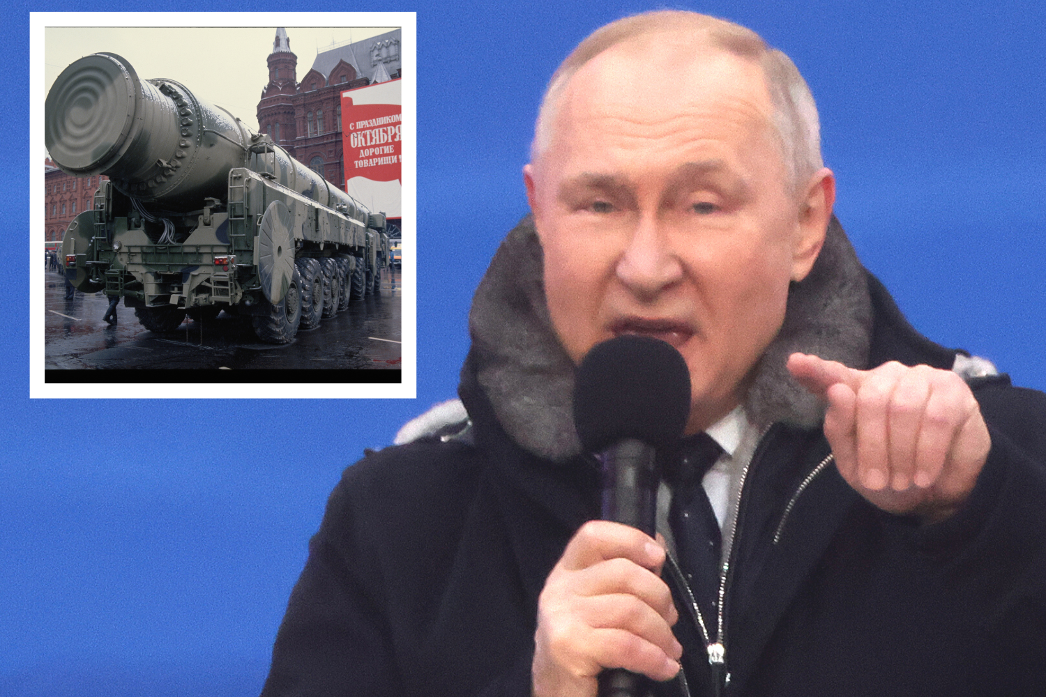 Putin's 'Sarmat' Nuclear Missiles Compared To U.S. 'Minuteman' Rockets