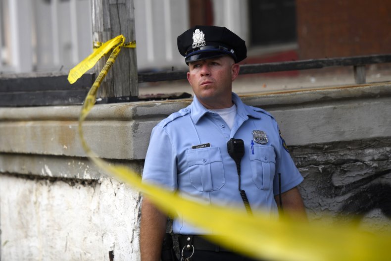 Stock photo of Philadelphia crime scene
