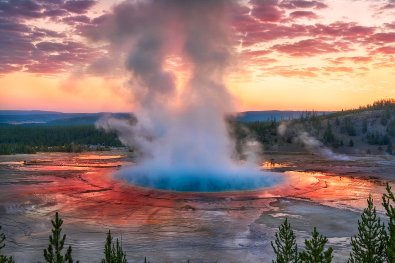 geyser di batu kuning