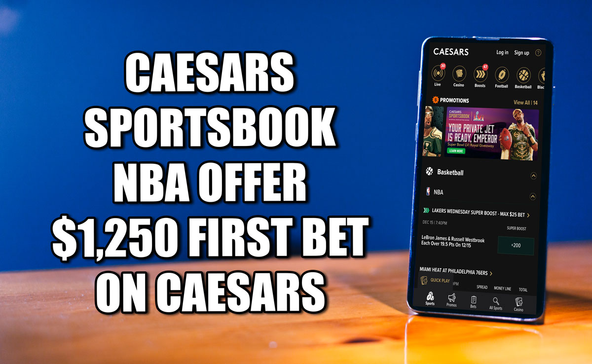 Caesars Sportsbook Promo Code Ohio Offers $1,500 in OH, $1,250 in