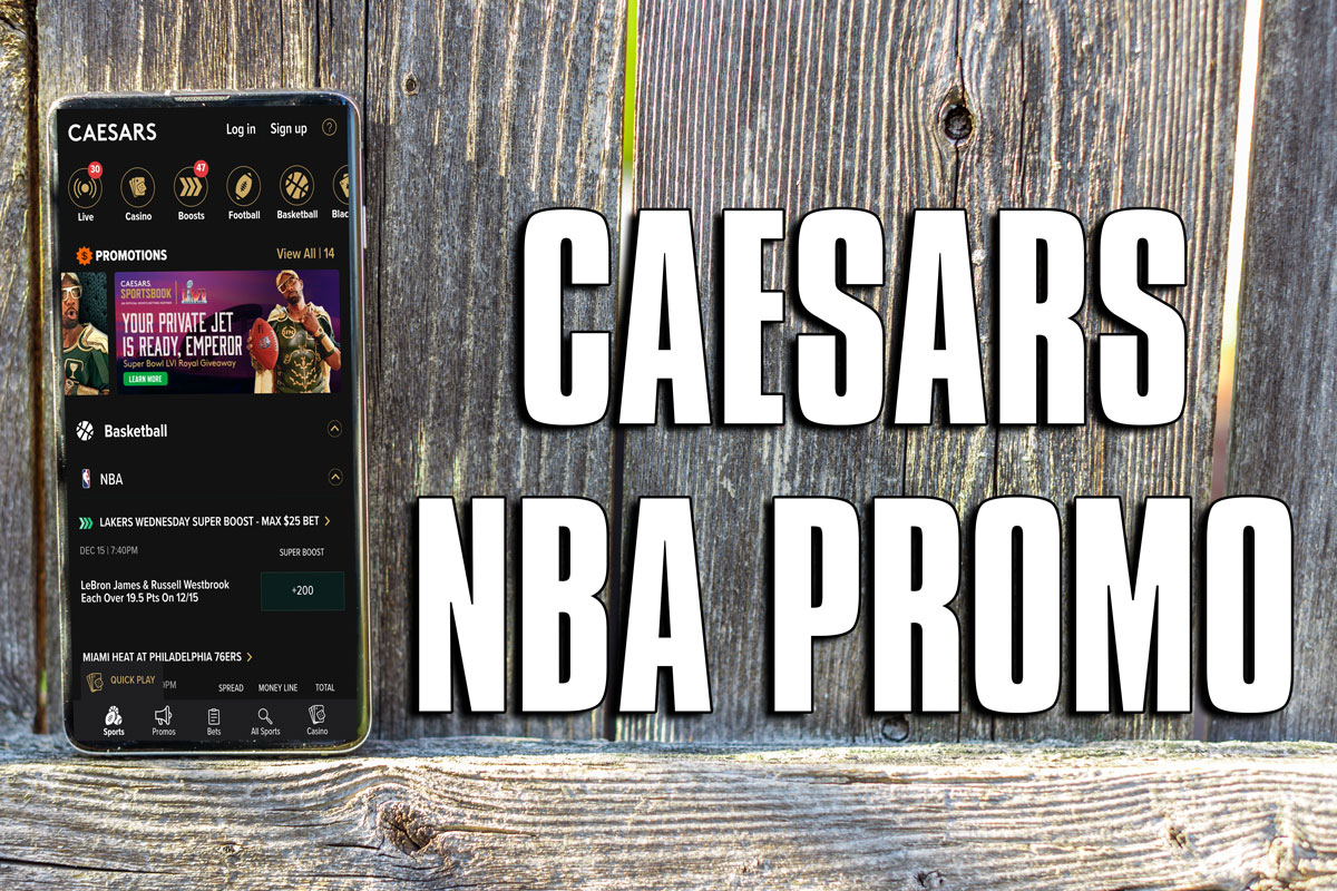 Caesars NBA promo: $1,250 first bet on Caesars this weekend