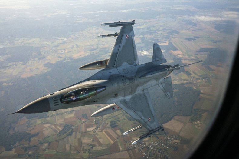 NATO F-16 Fighter Jet