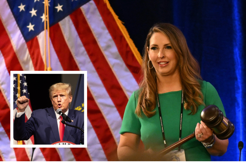Ronna McDaniel, Donald Trump