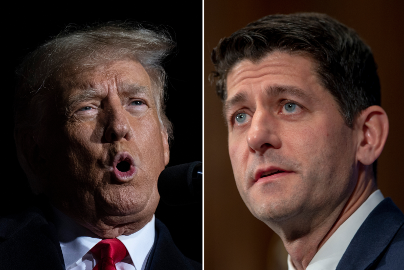 Trump attacks Paul Ryan over 2024 comments