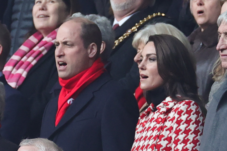 Prince William and Kate Middleton Rugby Singing