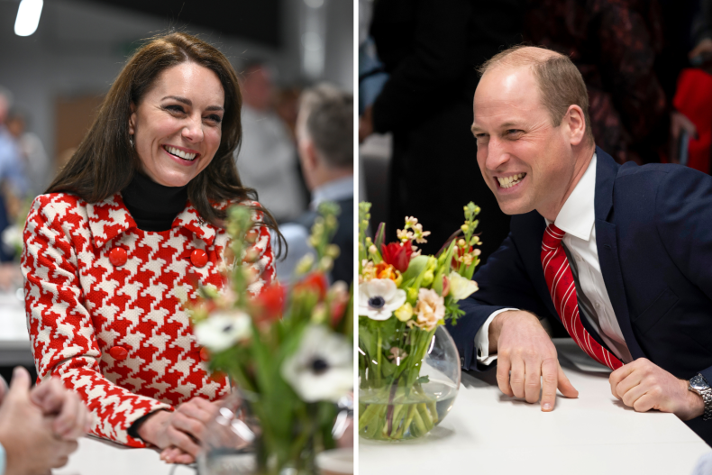 Kate Middleton and Prince William Rugby Match