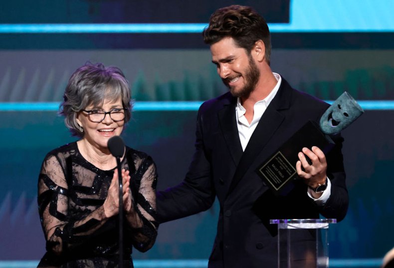 Sally Field and Andrew Garfield SAG Awards