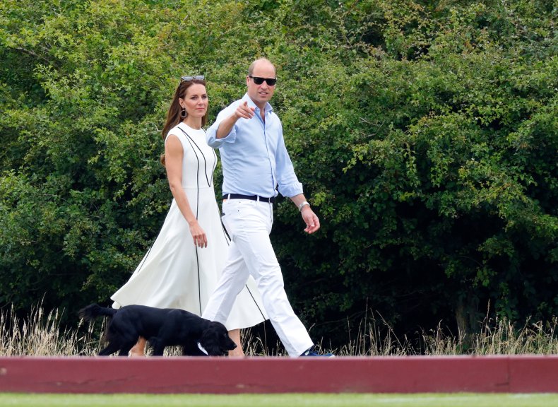 Prince William, Kate Middleton and Orla