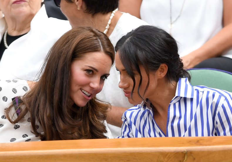 Kate Middleton and Meghan Markle Wimbledon 2018