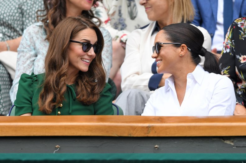 Kate Middleton and Meghan Markle Wimbledon 2019