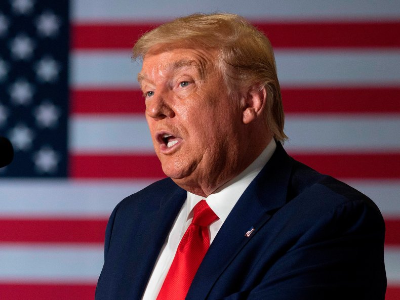 Donald Trump Pictured in Georgia 2020