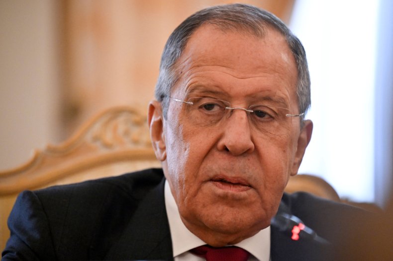 Sergei Lavrov in meeting with China representatives