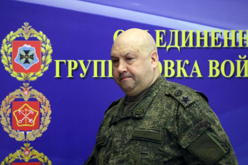 Russian General Sergei Surovikin