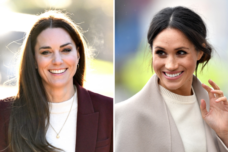 Meghan Markle and Kate Middleton
