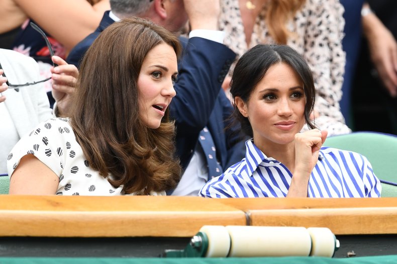 Kate Middleton and Meghan Markle Wimbledon 2018