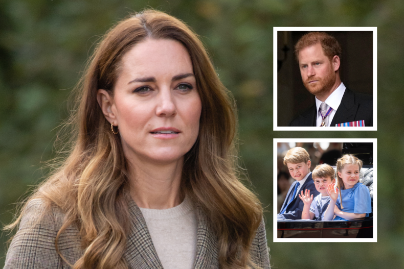 Kate Middleton Children's Royal Ritual Prince Harry