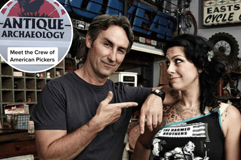 Mike Wolfe and Danielle Colby American Pickers