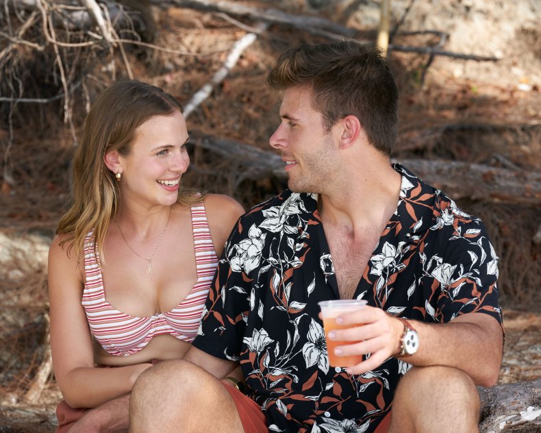 Jess and Zach on The Bachelor