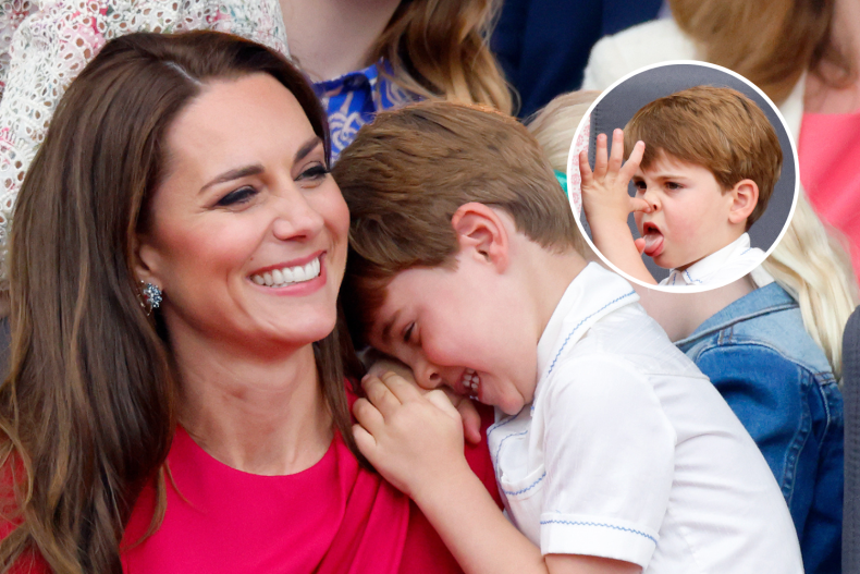 Kate Middleton and Prince Louis Platinum Jubilee