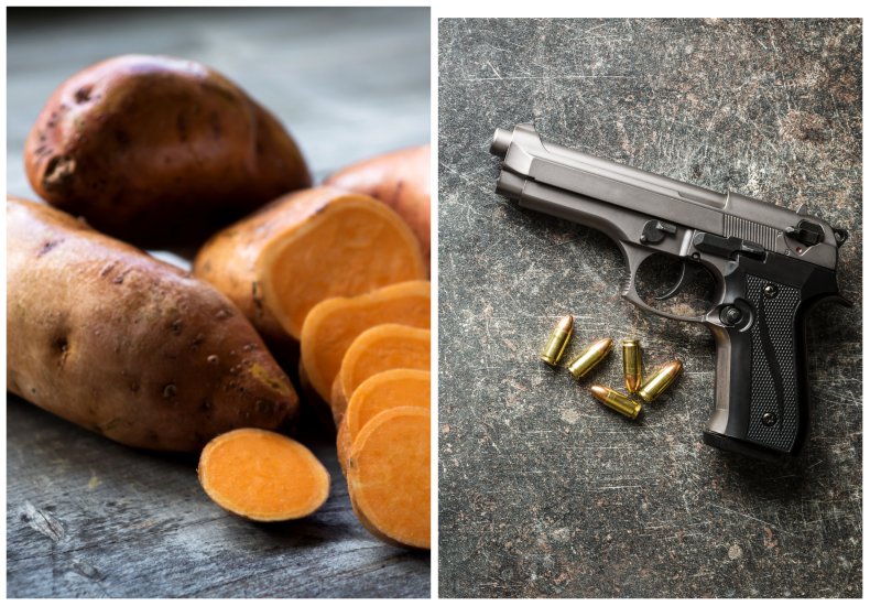 Sweet potato Gun 