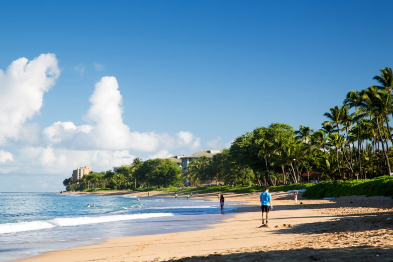  Ka’anapali Beach in Hawaii.