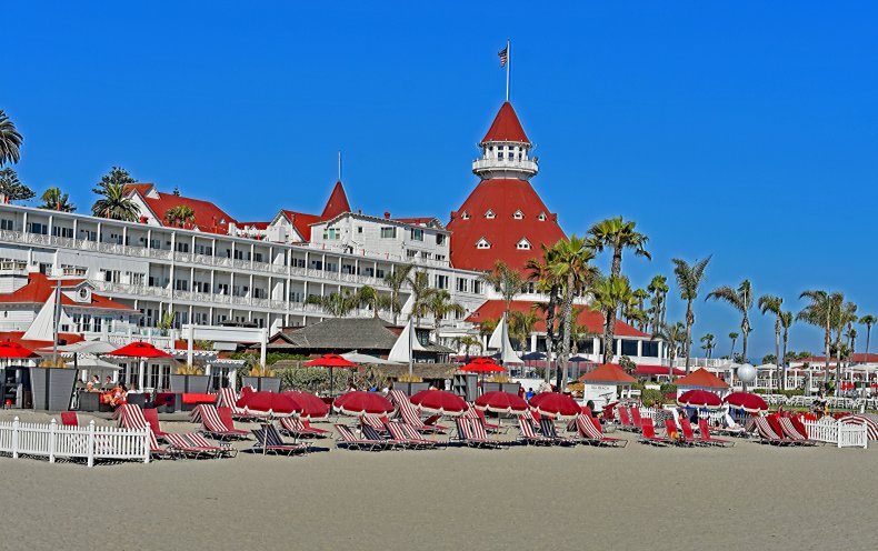 Pantai Coronado California.