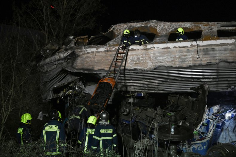 Greece train crash