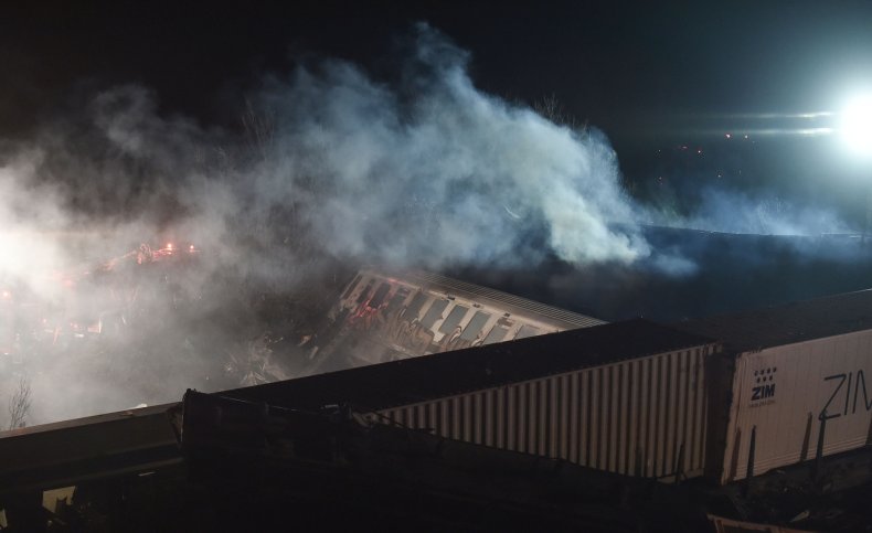Greece train crash