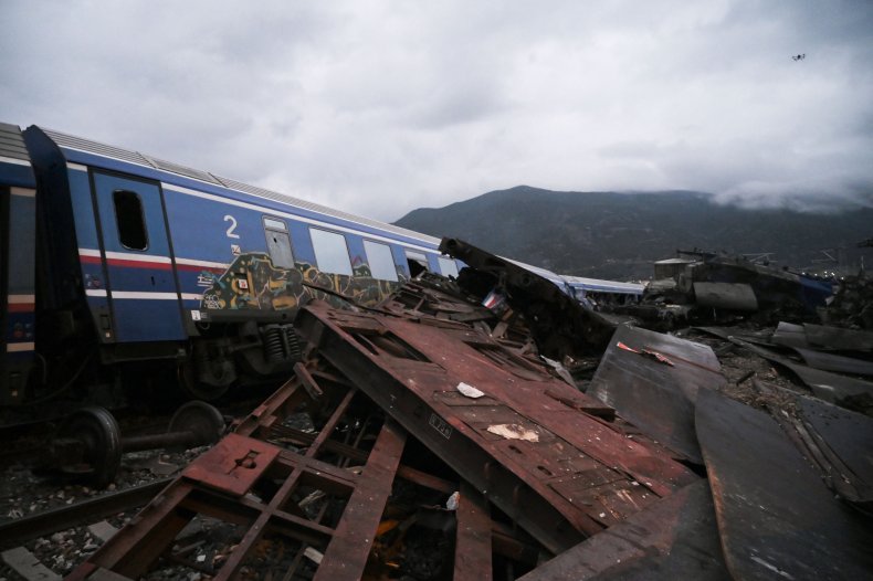 Greece train crash
