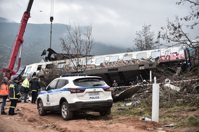 Greece train crash