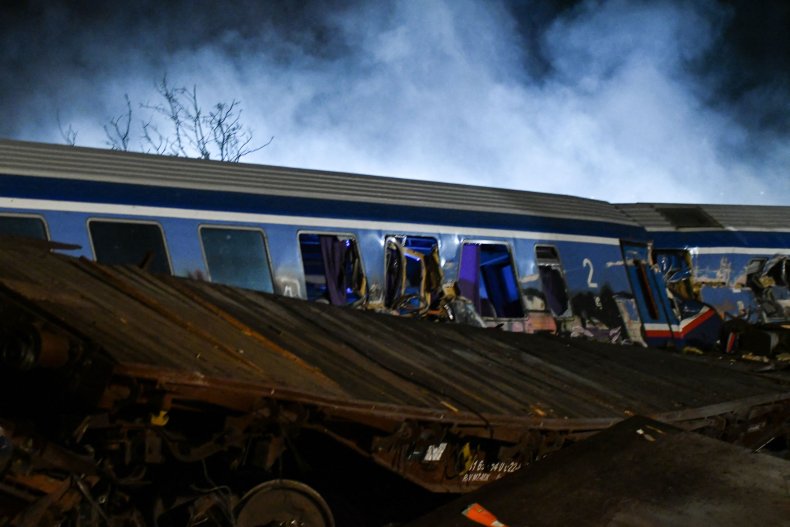 Greece train crash