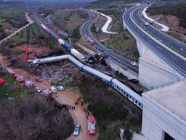Greece train crash