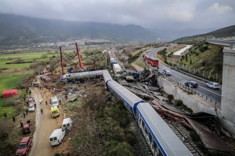Greece train crash