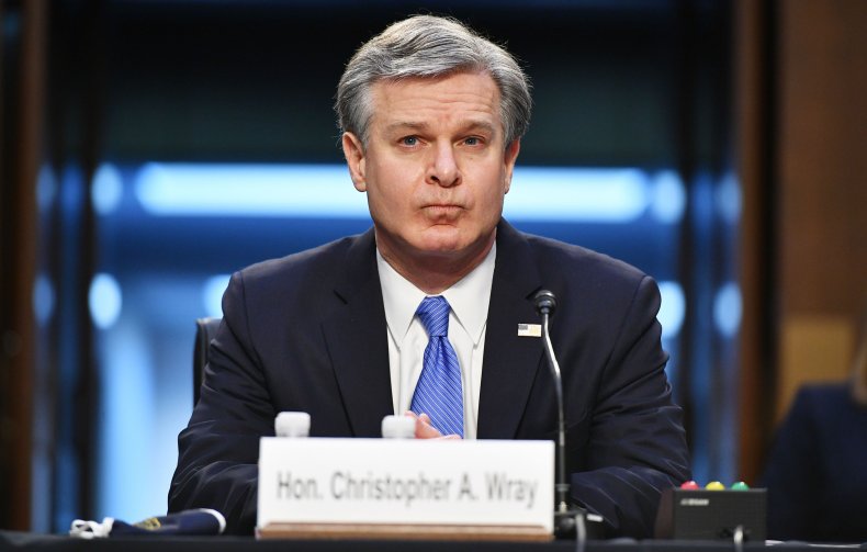 FBI director Christopher Wray