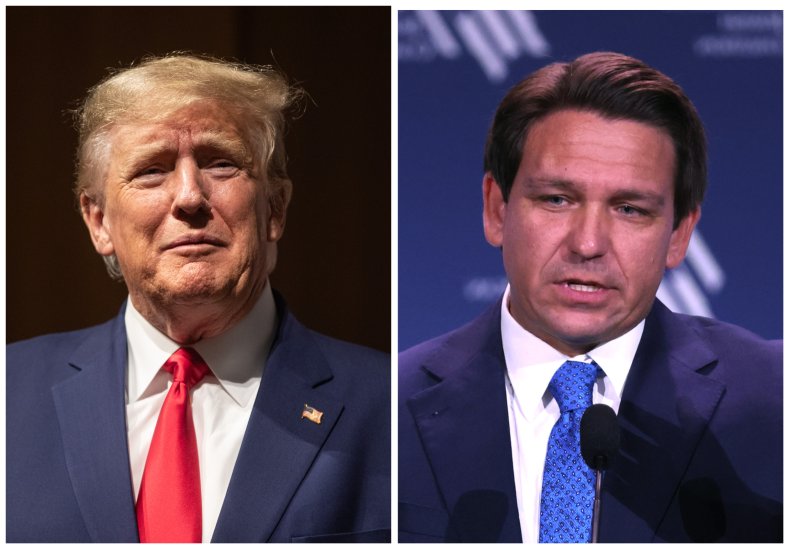 Donald Trump Ron DeSantis