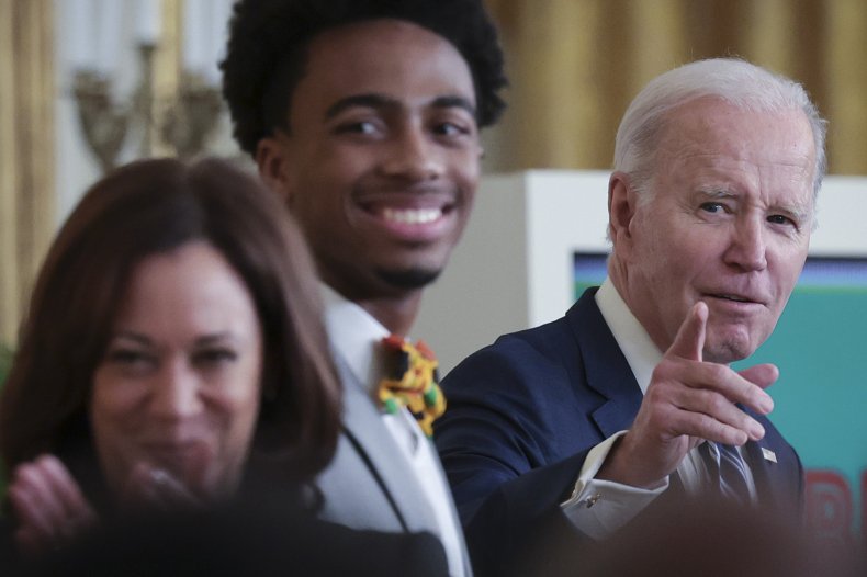 Joe Biden Speaks During Black History Month