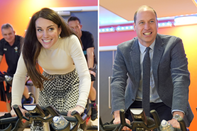 Kate Middleton and Prince William Spin Race