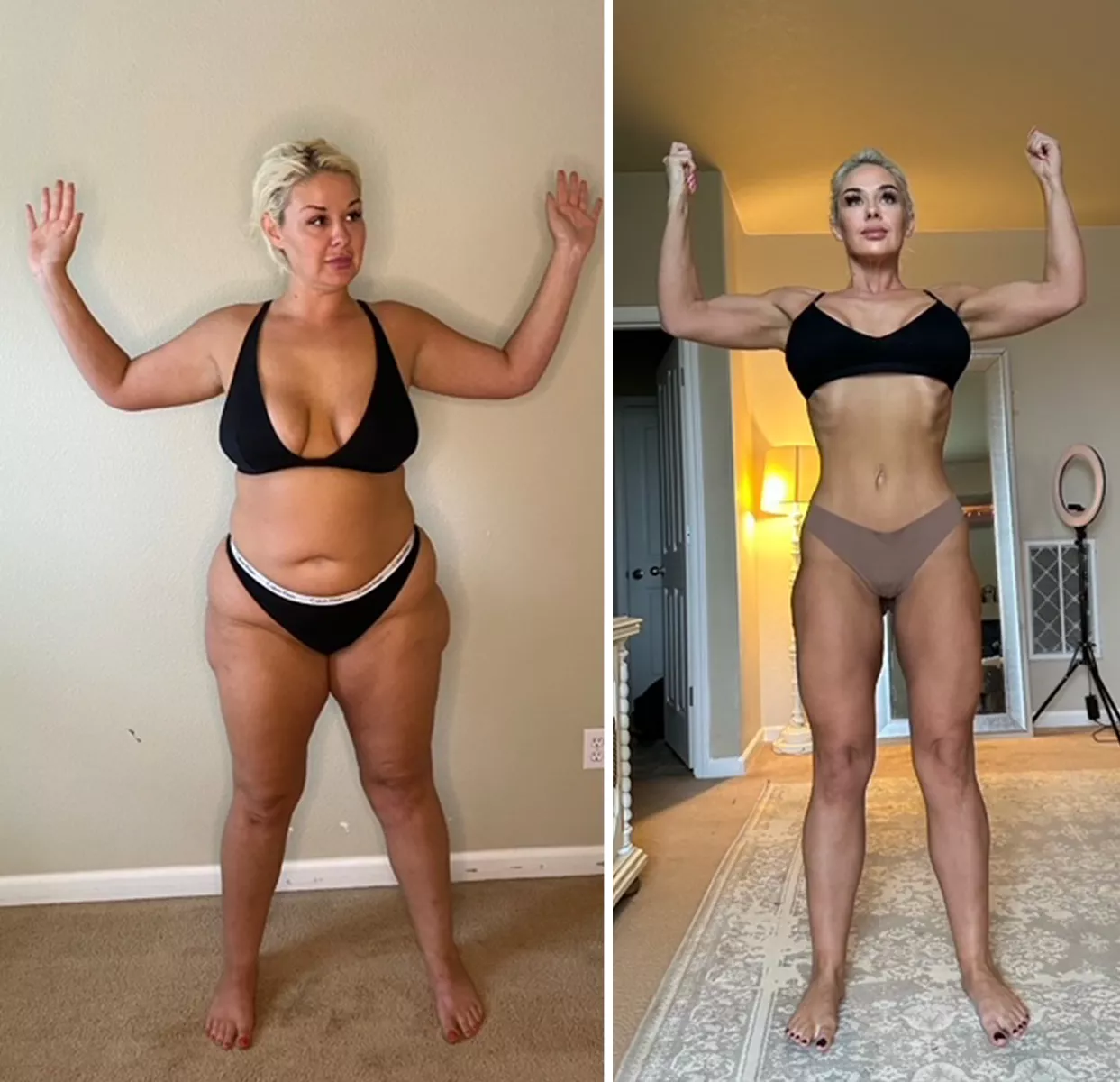 Fitness trainer gains and loses 70 pounds in 1 year – on purpose