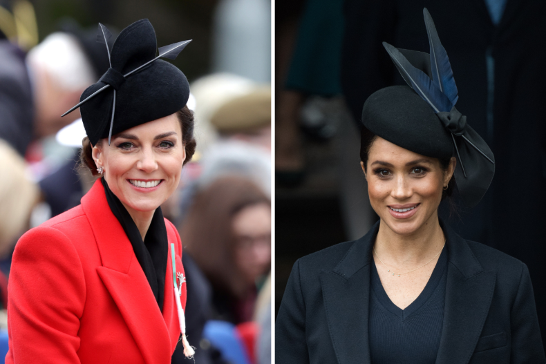 Kate Middleton and Meghan Markle Hats