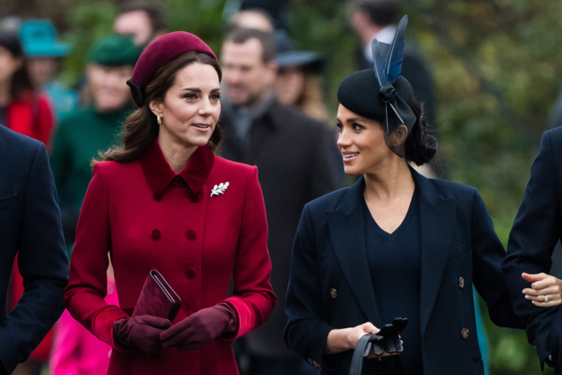 Kate Middleton and Meghan Markle Christmas 2018