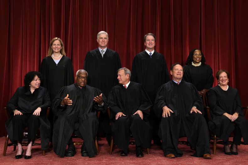 Supreme Court Justices Divided