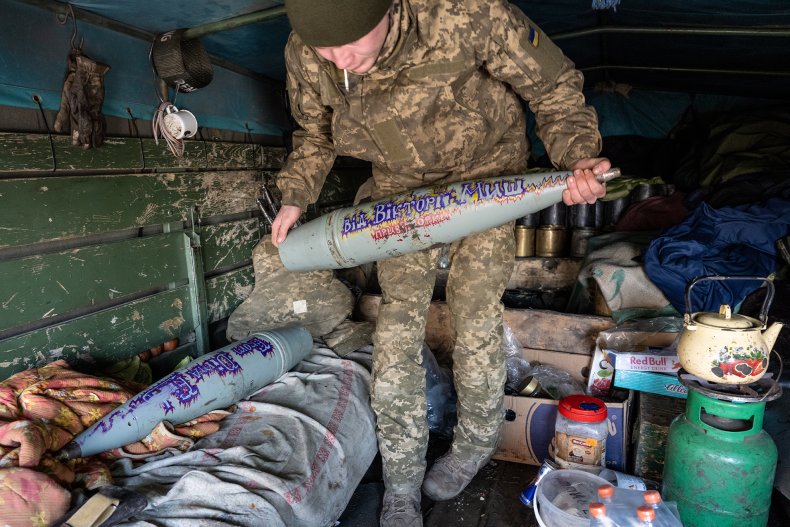 An Artillery Unit in Ukraine