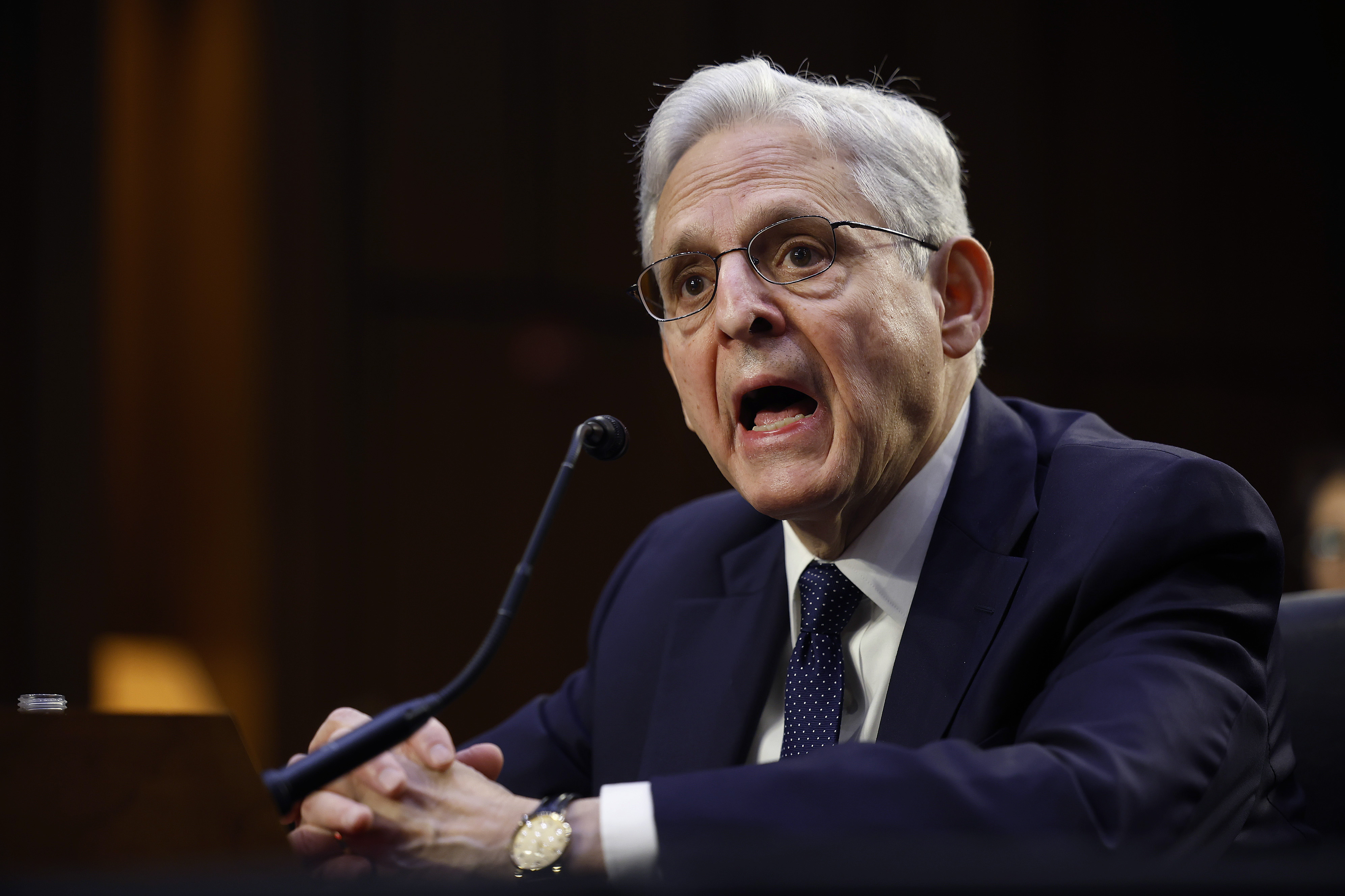 Merrick Garland Testifies Before Senate 