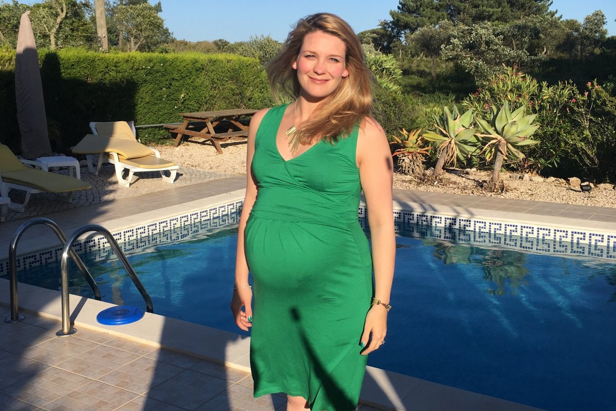 Alexandra Was Pregnant in 2017