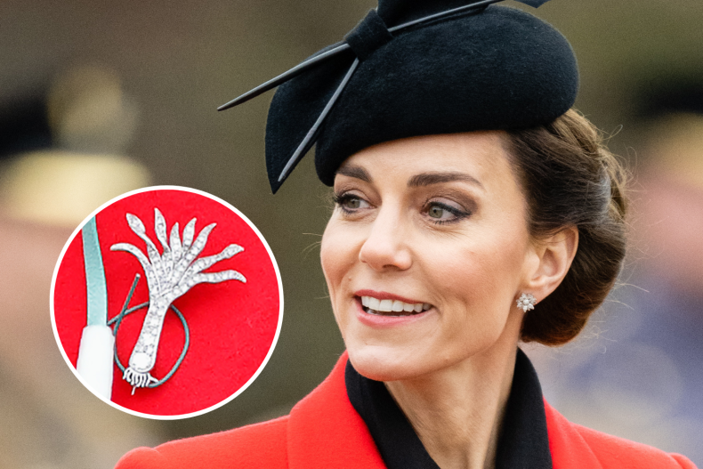 Kate Middleton New Diamond Brooch