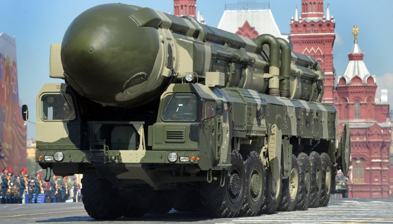 Russian missile Red Square