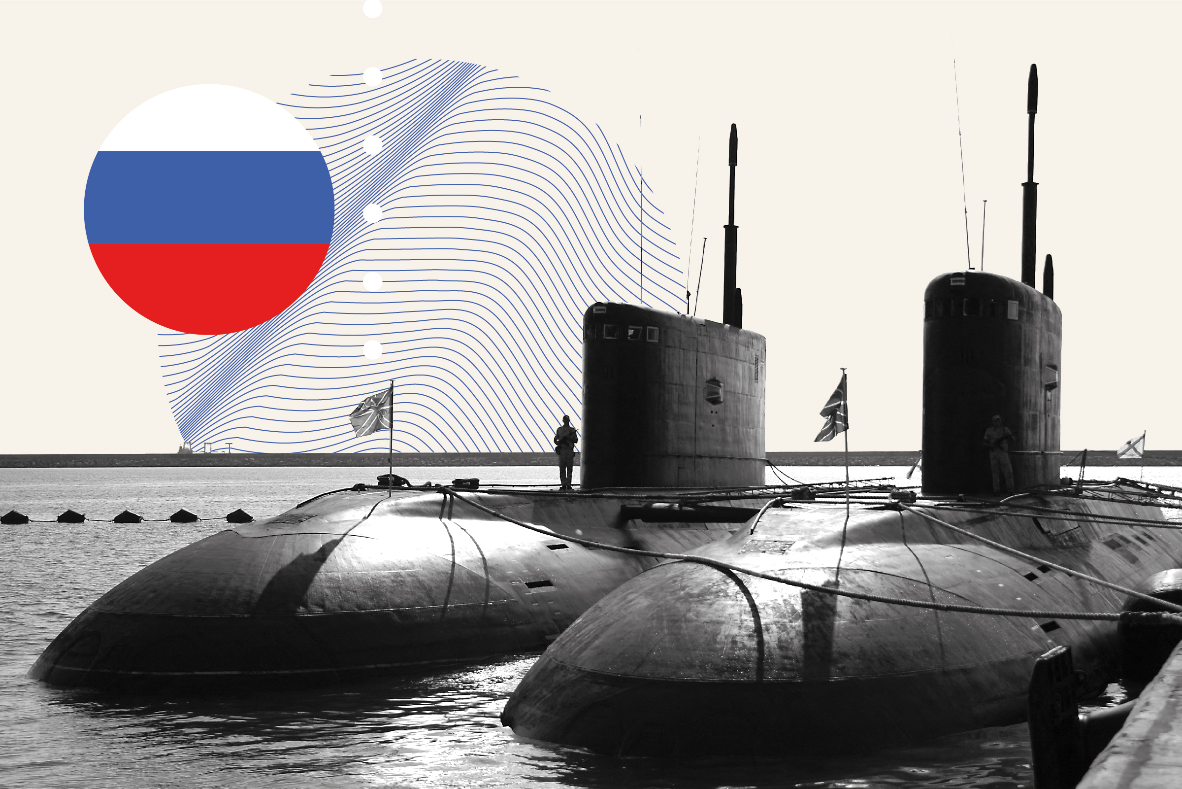 russian submarines illustration