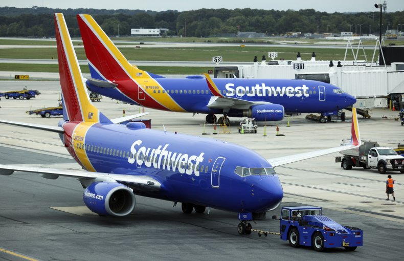Southwest Airlines Grounded Planes
