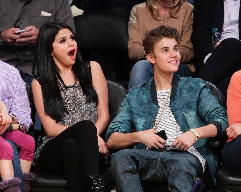 Selena Gomez and Justin Bieber