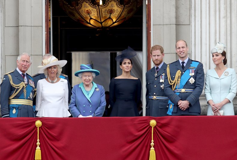 Prince Harry and Meghan Markle, Royal Family